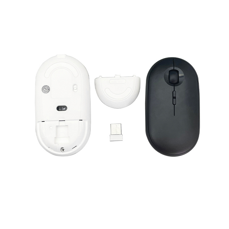 5D Buttons Ultra Slim wireless mouse 2.4G  BT 5.2 Rechargeable  Wireless PC Computer Mouse for Office business  MW-004CX