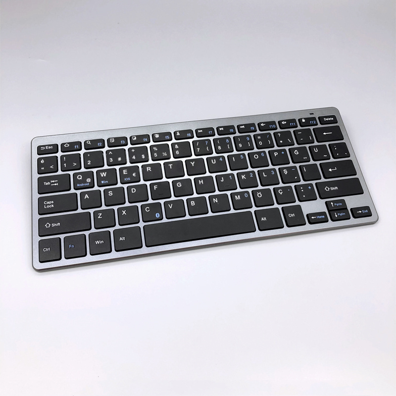 High quality 2.4G Wireless Keyboard BT 5.0 78 Chocolate Keys Slim Scissors Business Keyboard BT-001