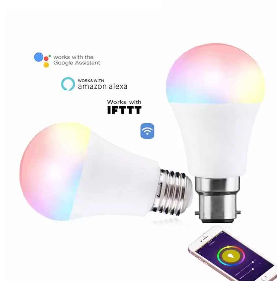 tuya app Smart Lighting RGBCW Multi Color BT E27 B22 LED Bulb bluetooth  LED Smart Bulb