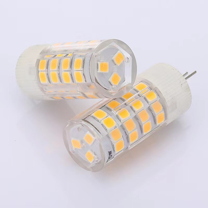 G9 LED Bulb Dimmable 4W 40 Watt T4 G9 Halogen Equivalent 2700K Soft Warm White 120V No-Flicker Chandelier Lighting 450LM