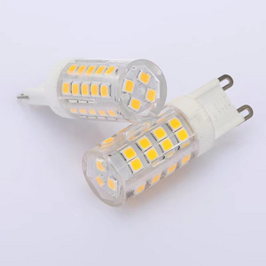 G9 LED Bulb Dimmable 4W 40 Watt T4 G9 Halogen Equivalent 2700K Soft Warm White 120V No-Flicker Chandelier Lighting 450LM