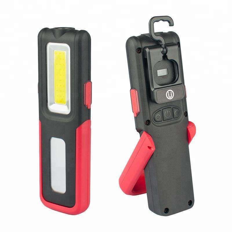 2024 Rechargeable Work Light With Magnetic Base Ultra Bright Led Flashlight Inspection Lamp For Car Repair