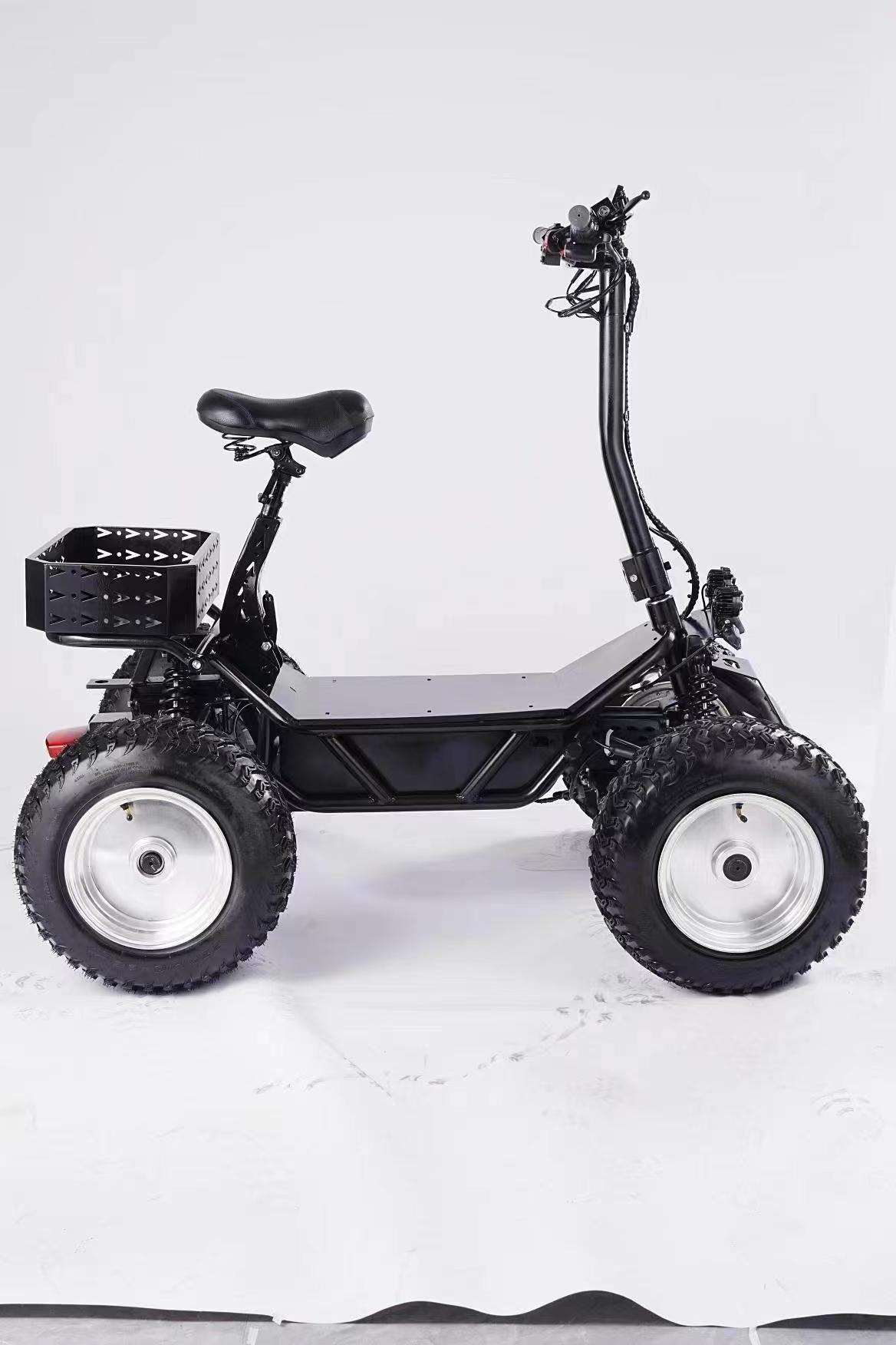 8000W Off Road Electric Scooter Popular 60V 50Ah Mountain Power Foldable ATV Off Road Electric Scooter for adult