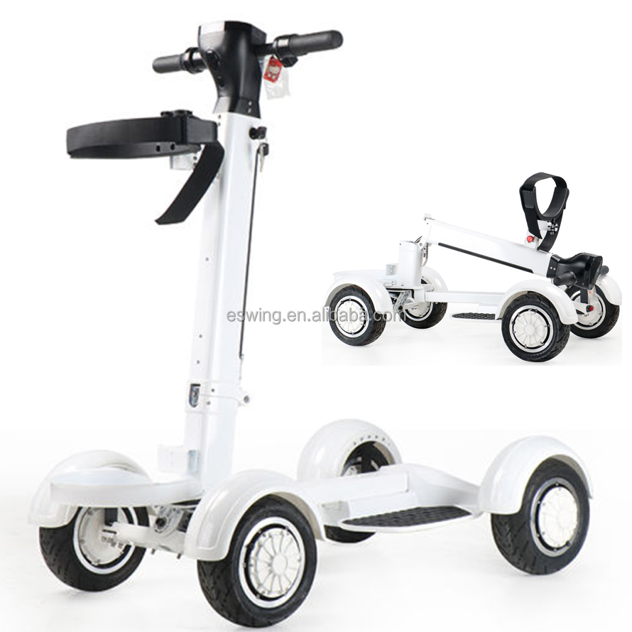 Eswing Factory price 4 wheel lithium folding removable mini golf car Chinese electric mobility scooter golf carts