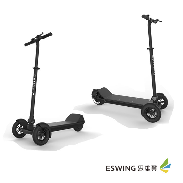 Best Sell ESWING All Terrain Electric Skateboard Cycle Board 3 Wheel Mobility Scooter For Adult