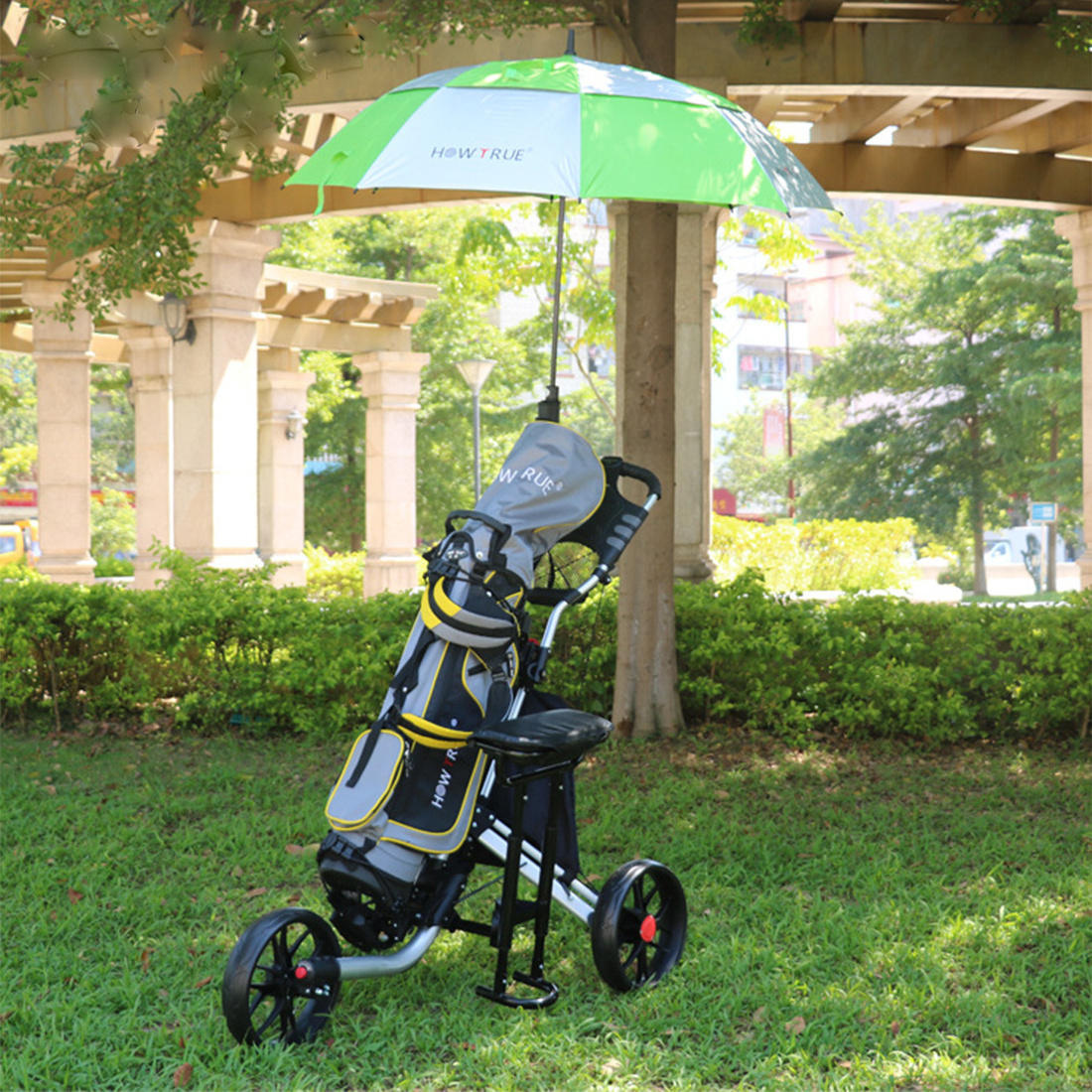 electric golf scooter Foldable remote control golf trolley with lithium battery 3 WHEEL cheap electric golf cart