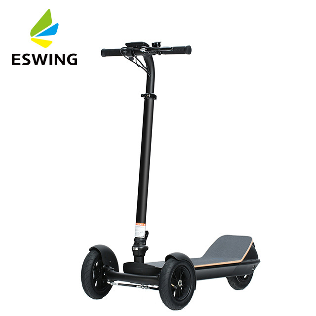 ESWING foldable fast 500W fat tires adults 8.5 inch 3 wheels drift board electric scooter