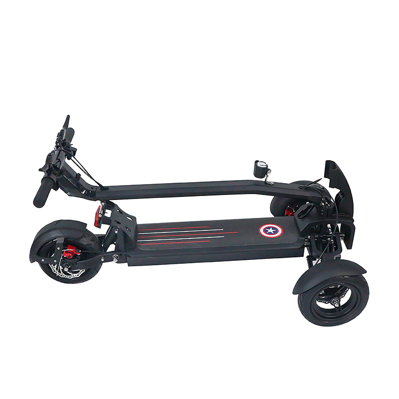 Big power motor 3 wheels foldable mobility golf  electric scooter 1200w adult e scooter with USB