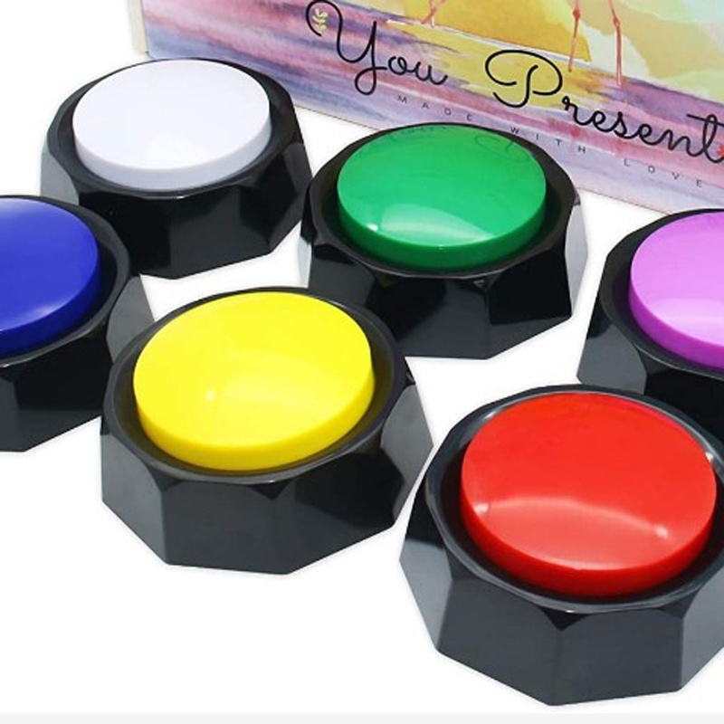 Recordable Button Recordable Answer Buzzers For Dog Animal Buzzer Training Dog Button