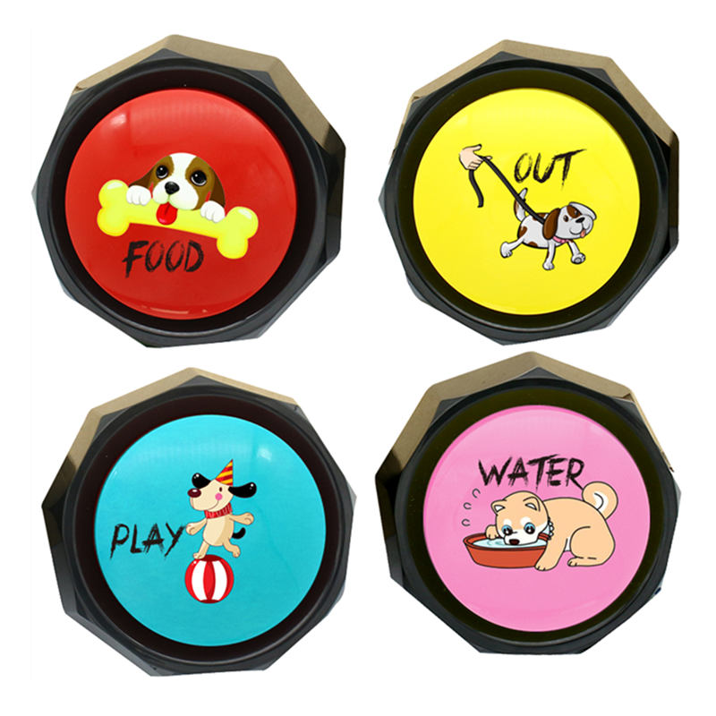 Recordable Button Recordable Answer Buzzers For Dog Animal Buzzer Training Dog Button