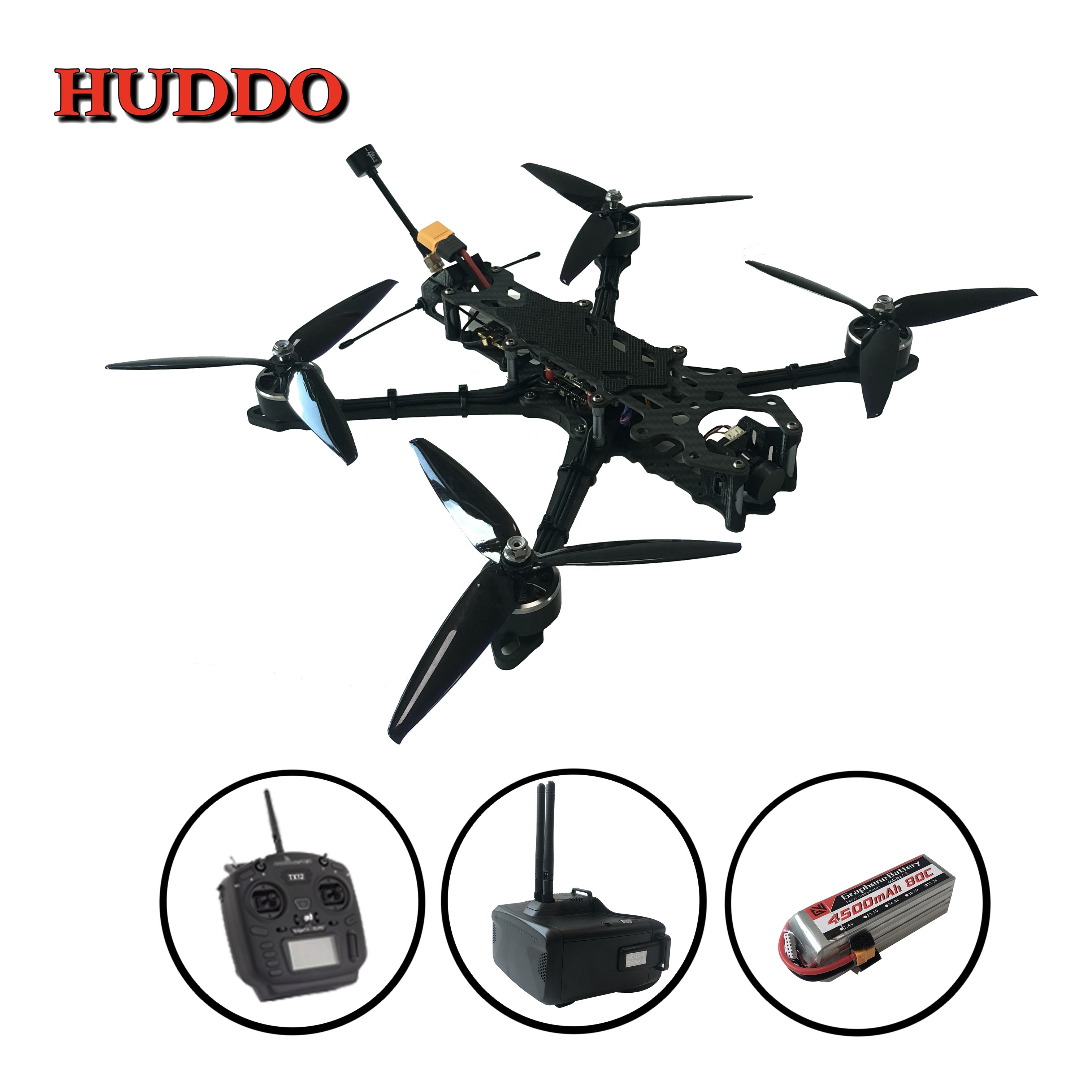 7inch/9inch/10inch  FPV Drone 20 km flight range 1.5~5kg payload GPS positioning function night vision camera UAV