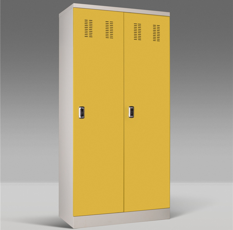 Office Metal Tall Garage Storage cabinet Adjustable Shelves Locking 2 Doors steel cupboard Filing Cabinet