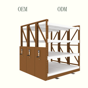 Mobile Industrial Stacking Heavy Duty Long Span Shelving Storage Metal Shelf Rack For Warehouse Metal Rack