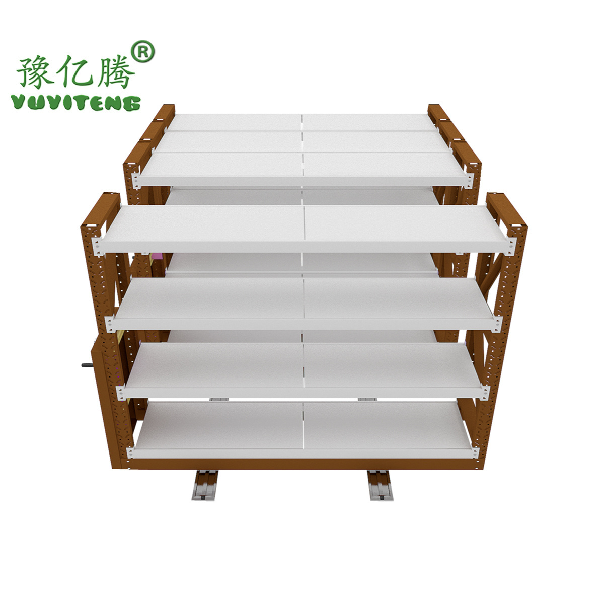 Boltless storage racking garage shelving custom slot boltless rack anti-slip environmental shelf rack