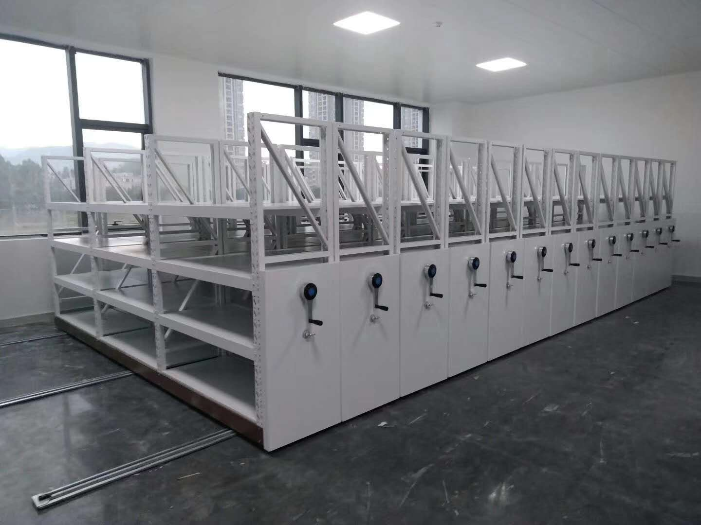 Mobile Industrial Stacking Heavy Duty Long Span Shelving Storage Metal Shelf Rack For Warehouse Metal Rack