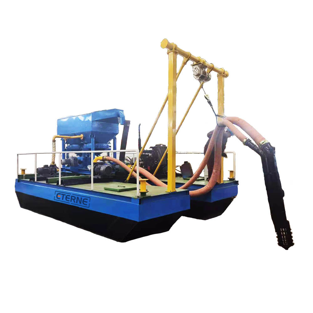 4inch Floating Gold Dredge for Sale Gold Diamond Dredge Boat Equipment Small Gold Diamond Dredge