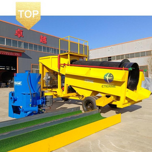 Africa Hot Sales New Technology Pulsating Sluice Box Gold Mining Machine For Small Business