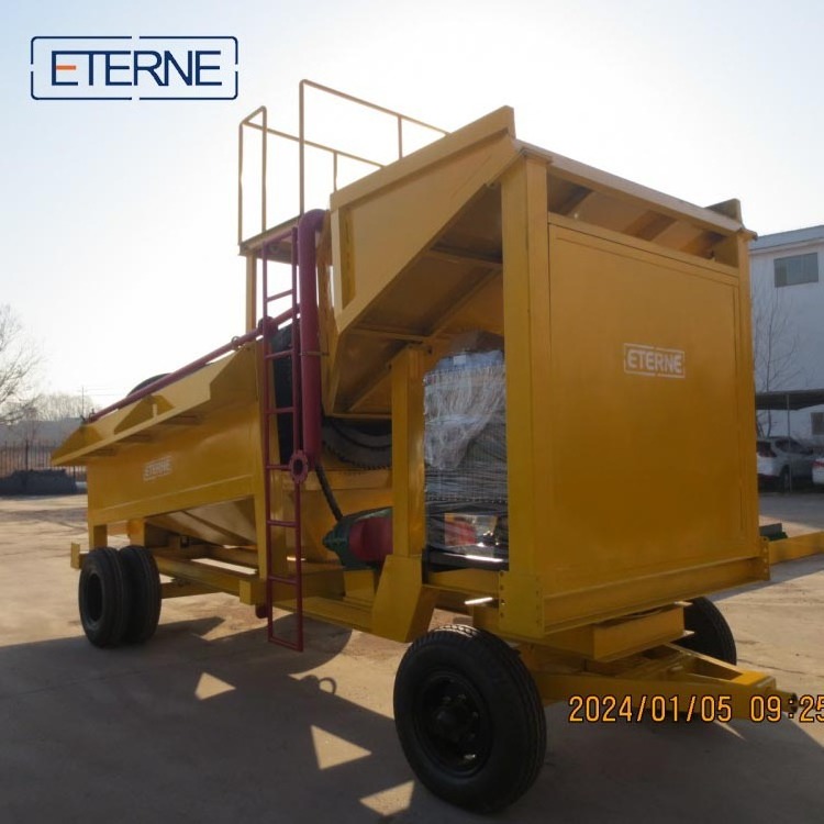 Africa Hot Sales New Technology Pulsating Sluice Box Gold Mining Machine For Small Business