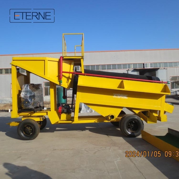 Africa Hot Sales New Technology Pulsating Sluice Box Gold Mining Machine For Small Business