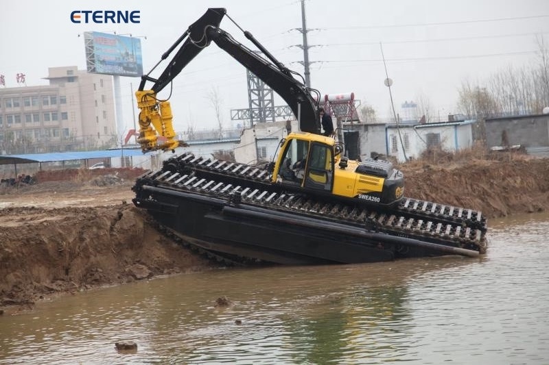 Eterne  10ton 15ton 20 ton 26ton Amphibious excavator swamp excavator marsh buggy