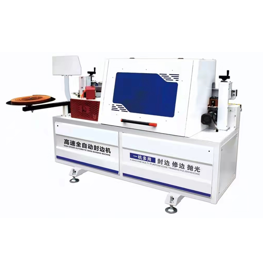 Wood Full PVC Edge Banding Machine For Sealing Side Glue Banding