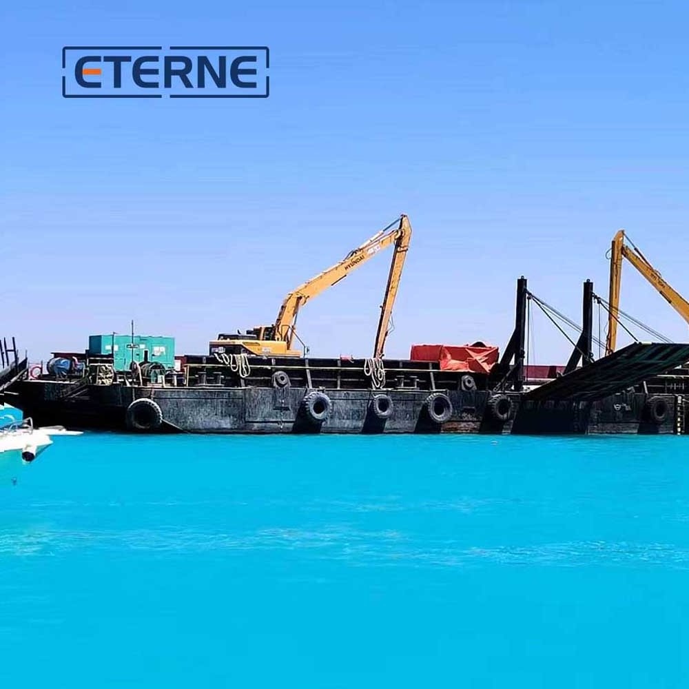 China Manufacturer Disassembled Pontoon Barge