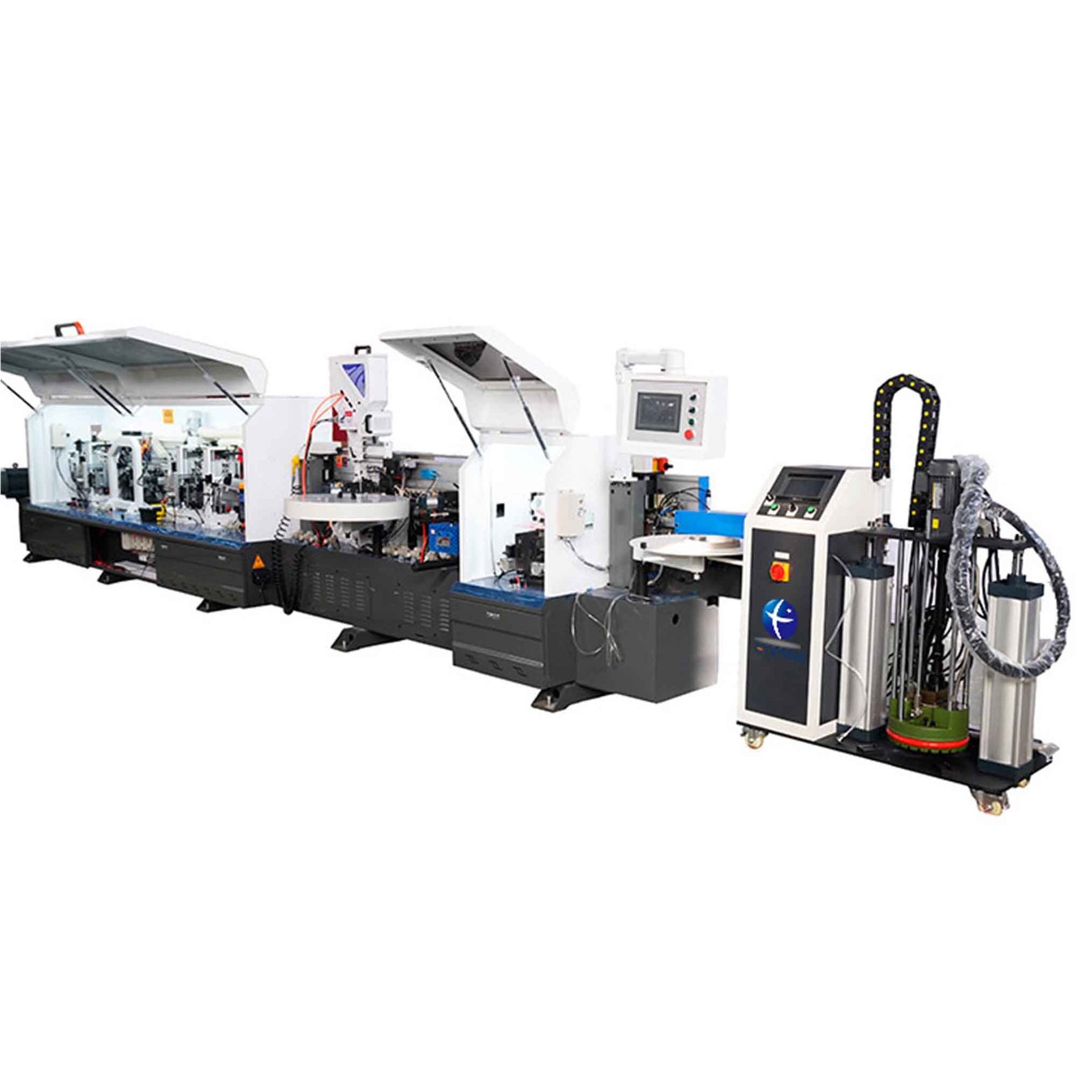 Furniture Edge Trimming Portable Pvc Acrylic Melamine Automatic Wood Edge Banding Machinery