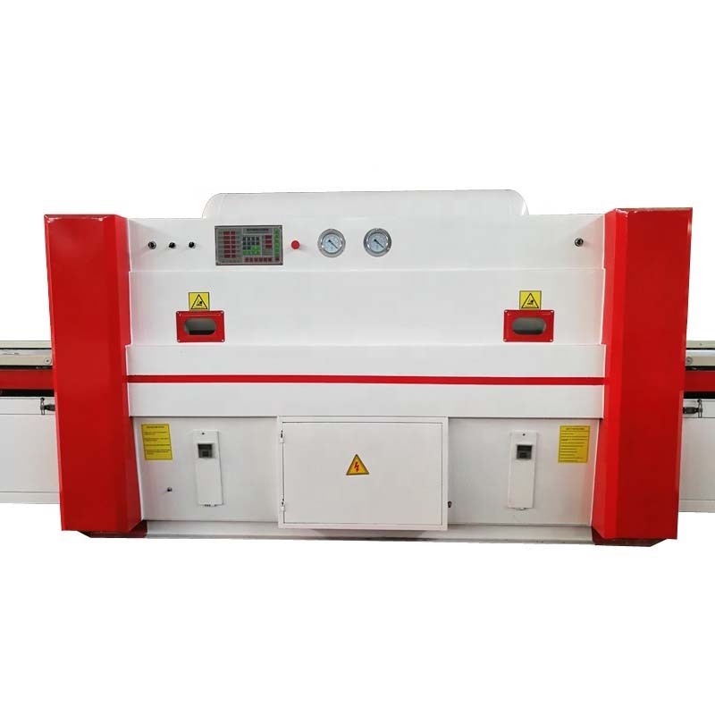 Full automatic Vacuum membrane press heat lamination machine for wooden door mdf vacuum laminating