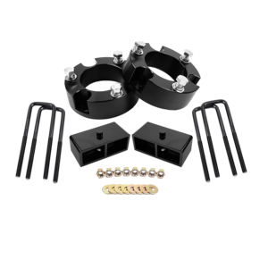 ALK-416-F 3" Front Strut Spacer and 2" Rear Leveling lift Kit with U Bolts and Blocks for 1995-2004 TACOMA 4 RUNNER