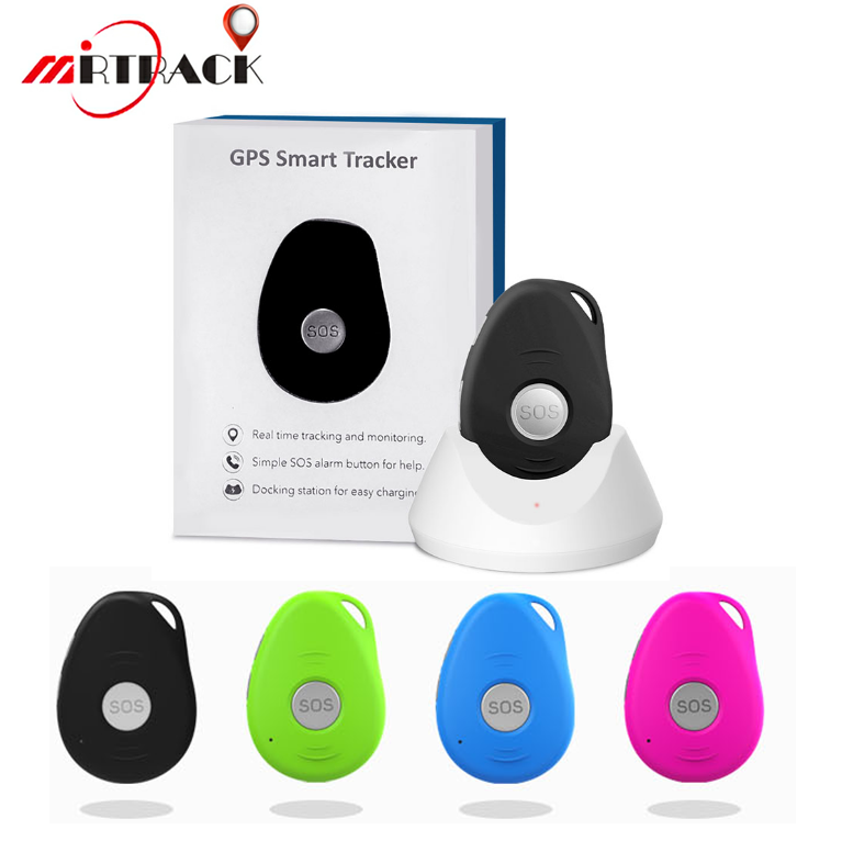 anti gps tracker SOS Emergency Button EV-07 device sim card gps tracking system with free software long time standby gps tracker