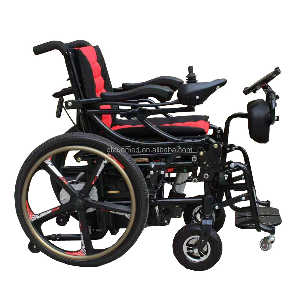 Manual and electric dual  mode standing up wheelchair Standing Power Wheelchair orthopedic wheelchair