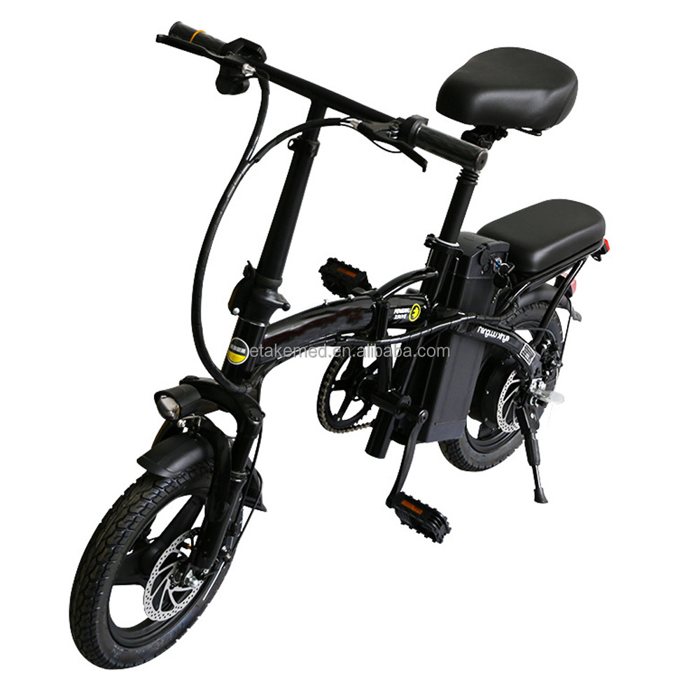 Electric Bike Foldable Fat Tire EBike 48V 8AH Li-ion Battery 350W Motor 20