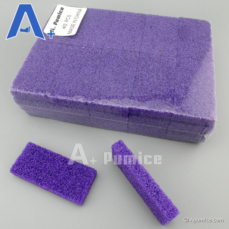 Mr Pumice Stone Pedicure Disposable Foot Pumice Bar Purple