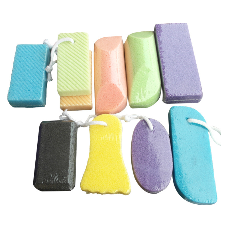 wholesale black pumice stones callus remover pumice stone with string