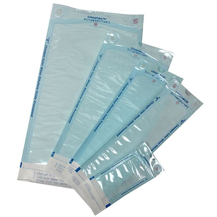 Steam And Dry Heat Self Sealing Sterilization Pouches Bags For Nail Beauty Salon