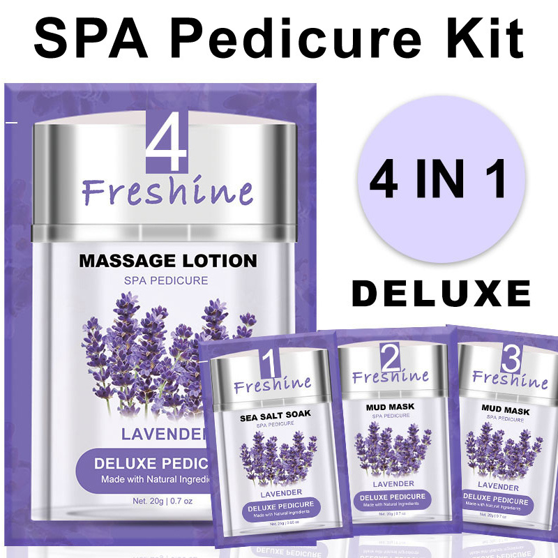 Pedicure Moisturizing Foot Lotion Disposable Pedi Foot Soak Kit Deluxe 10 In 1 Pedicure Spa Set Products Pedicure Liner Box