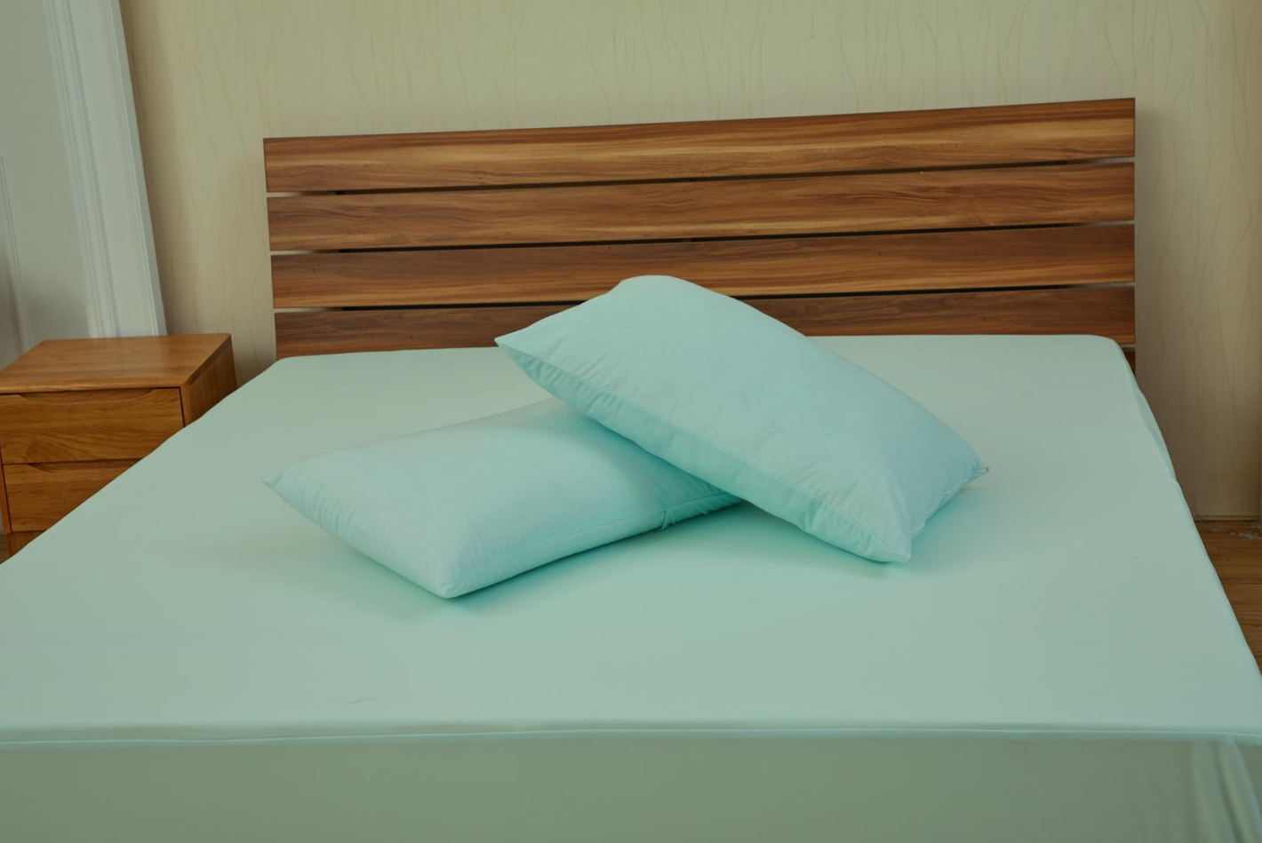 High quality pillow case protecter terry cloth pillowcase bamboo fiber pillowcase