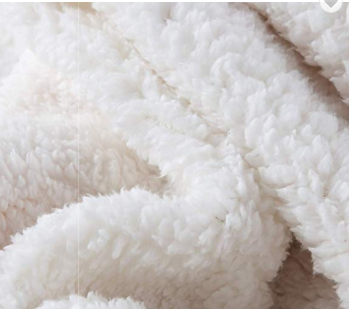 Super Soft Plush Polyester Flannel Fleece Throw Sherpa Blanket