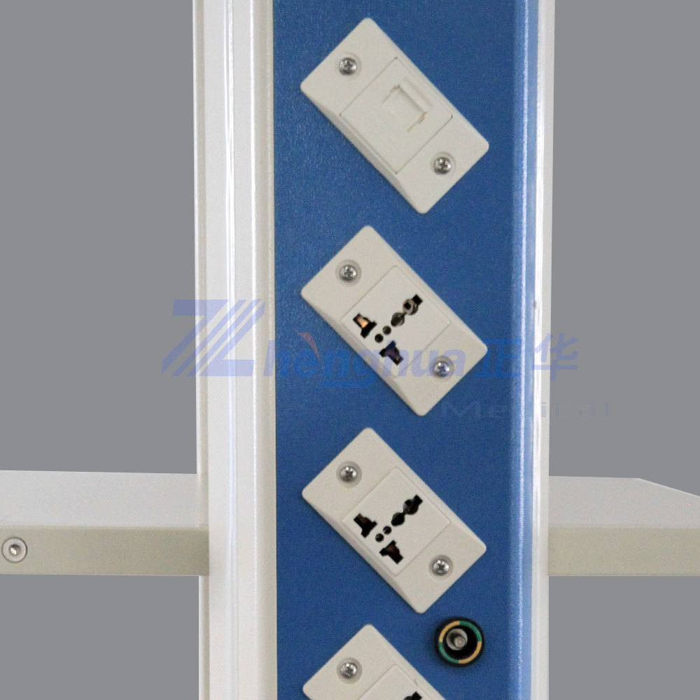 Zenva Medical Equipment medical alert pendant /icu tower icu crane/wet dry apart medical pendant