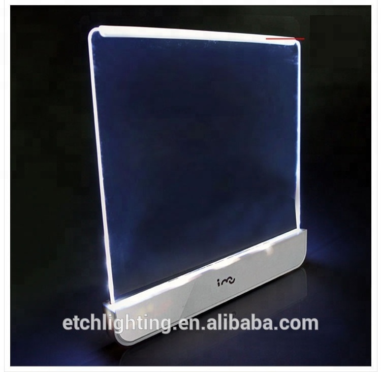 Flat panel reading lamp dimming book Led Light with touch sensor mini book lamp