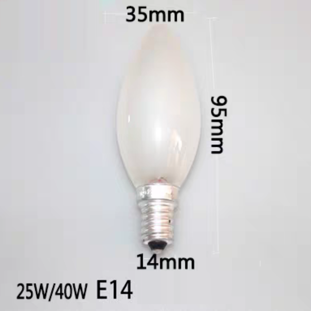 Etch Wholesale Edison Vintage Frost Dimmable Light E12 E14 Electronics AC DC 12V 24V Bulb Intertek Light Bulb