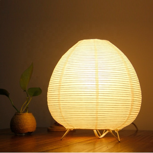 Japanese lantern nordic style soft paper art lampshade modern floor lamp wholesale rice paper floor lamp