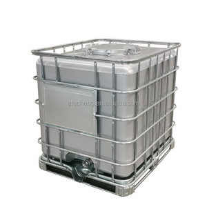 IBC Tote Tank Storage Tank Stainless Steel 1000L Chemical Equipment Metal Container