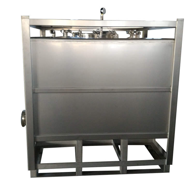 Stainless Steel Olive Oil Storage Tank 304 With Heater Honey Tank Stainless Steel