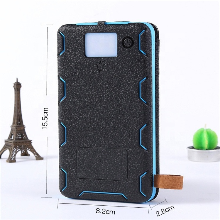 Solar 20000 Mah Power Bank Portable Power Banks 20000mah Powerbank Phone Case