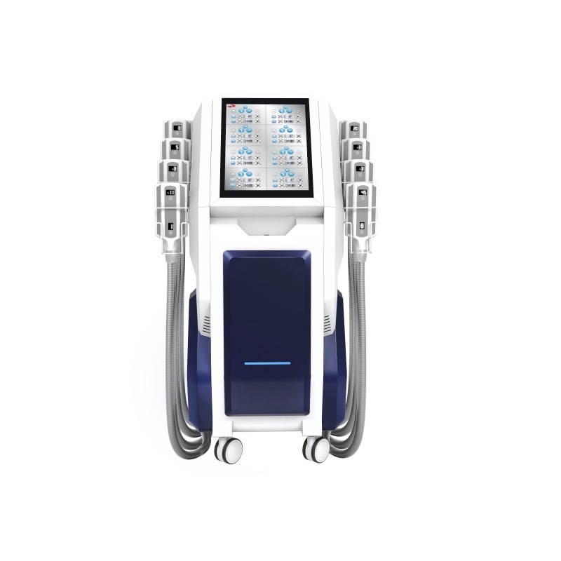 Cryoskin 4.0 Fat burning Freezing EMS Cool Wave 4 Pads Cooling Skin Cryopad E-Cool Criolipolisis Body Slimming Machine