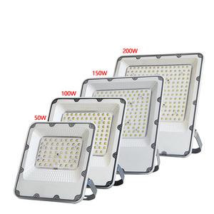 High Quality Warm White Fixtures 50W 100W 150W 200W Garden IP67 Outdoor Waterproof Led Flood Light