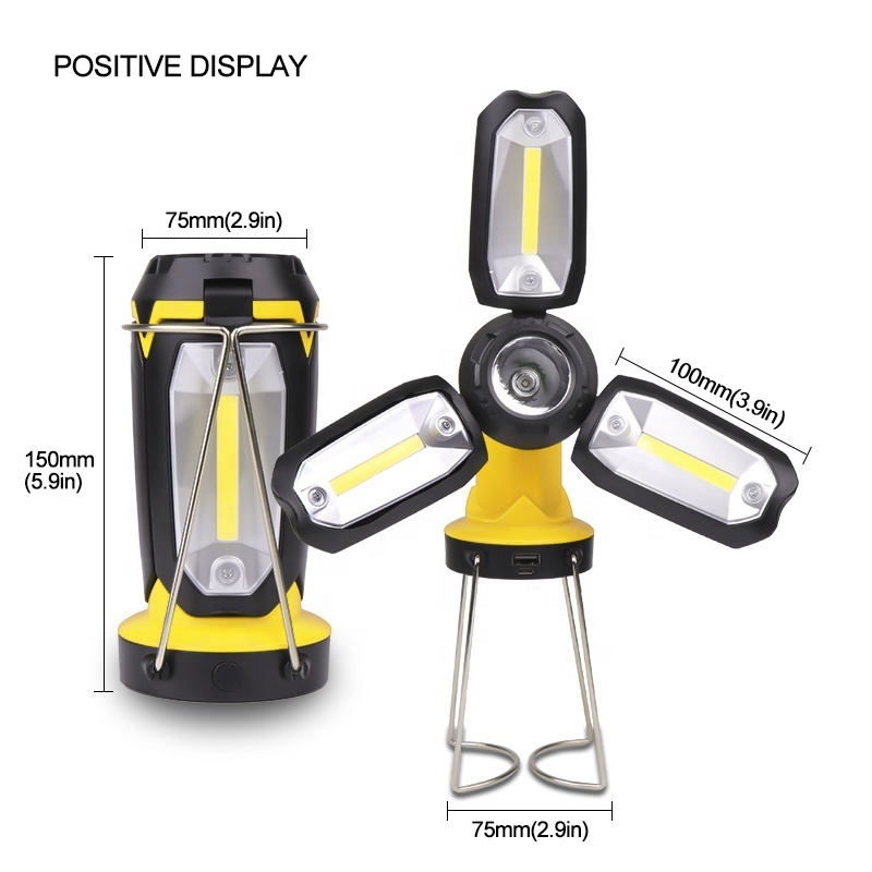 USB Rechargeable 1000 Lumen 18650 Lithium Brass Flashlight