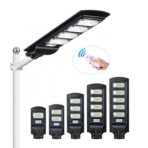 High Quality Waterpoof Road Lamp Outdoor Garden Sensor Motion All In One Solar Powered LED Street Light