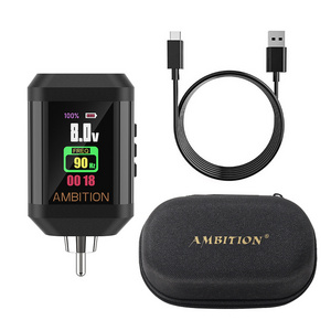 Ambition Korall Wireless Tattoo Battery 2200mAh Power Supply 2A RCA Interface for Rotary Tattoo Machine Type-C Cable fast charge